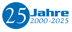 Logo 25 Jahre 2000-2025