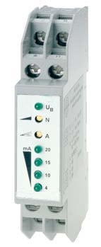 Auswertegerät zum Anschluss des Analogsensors IH-18A-160, Mit Analogausgang - IH-A