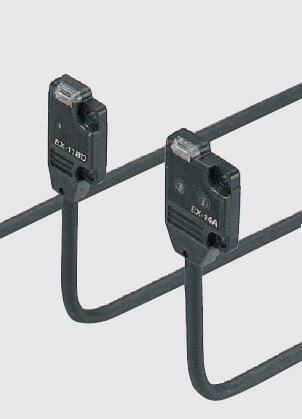 Einweglichtschranke in Subminiaturbauform, Miniaturausführungen - EX-13EB-PN